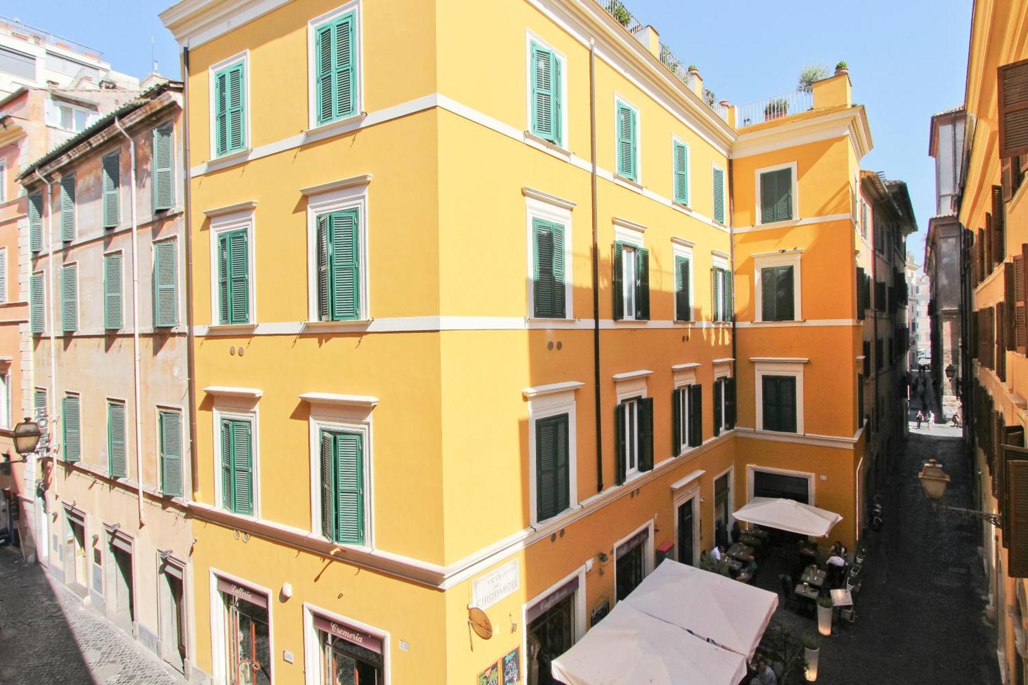 Campo De Fiori - Loft In Originario Anfiteatro Romano Eksteriør bilde